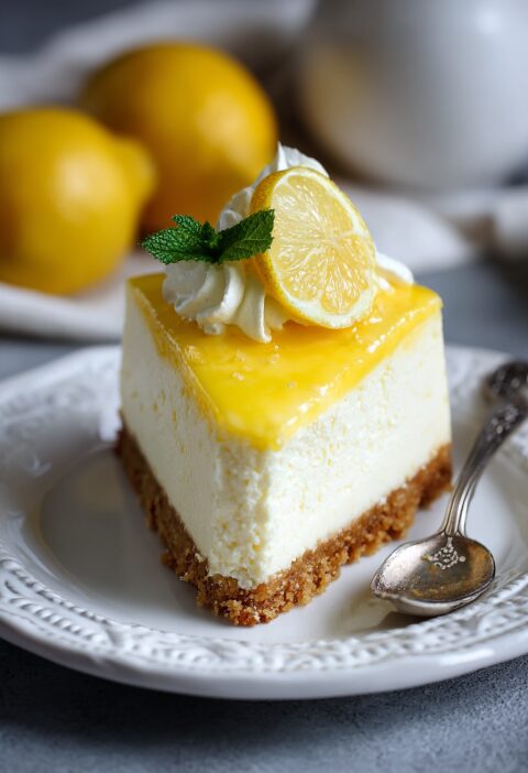 No Bake Lemon Cheesecake Recipe