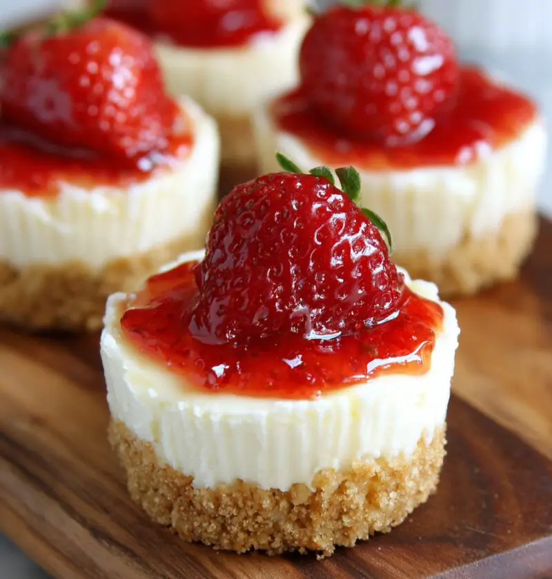 No Bake Mini Cheesecakes Recipe