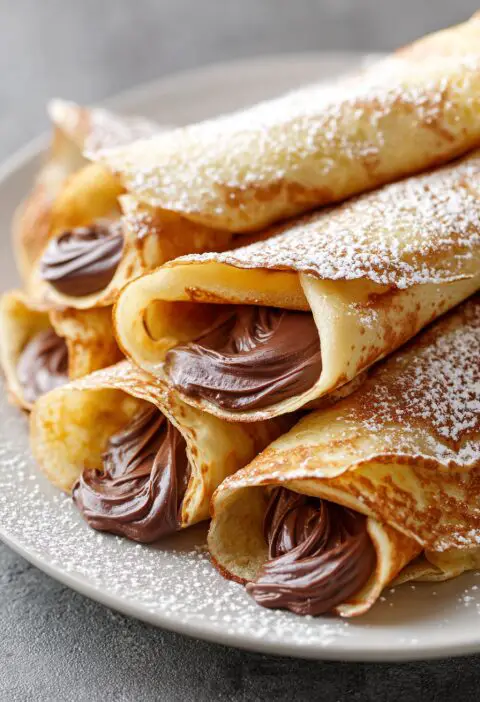 Nutella Crepes Recipe