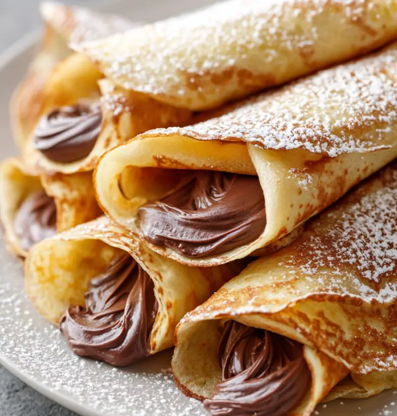 Nutella Crepes Recipe