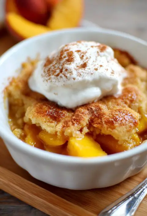 Old Fashioned Peach Cobbler Recipe