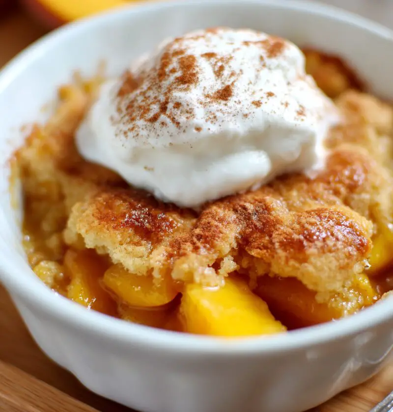 Old Fashioned Peach Cobbler Recipe