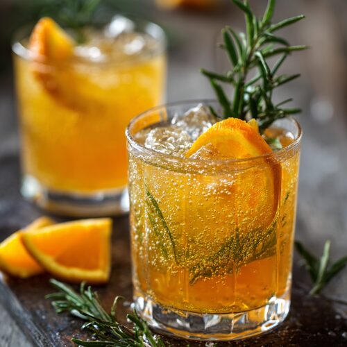 Orange Rosemary Drink Recipe