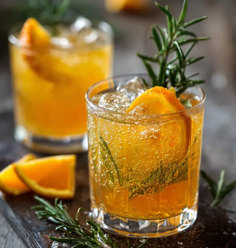 Orange Rosemary Drink Recipe