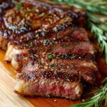 Garlic Butter Grilled Ribeye Recipe