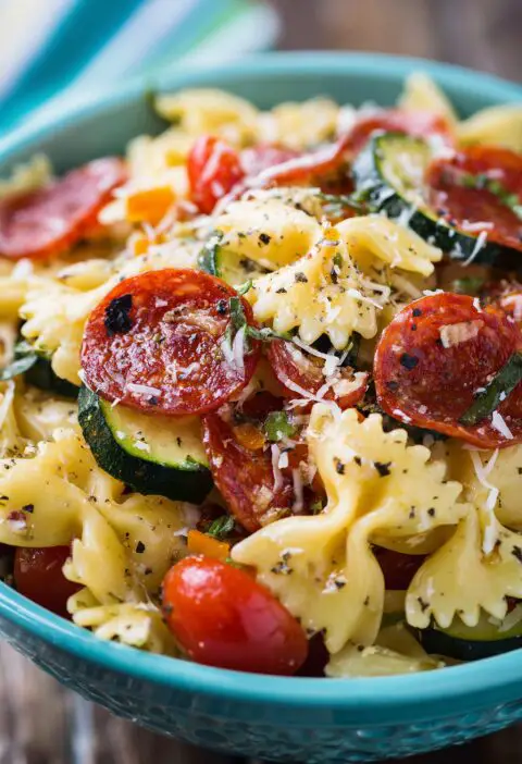 Pasta Salad With Pepperoni Recipe