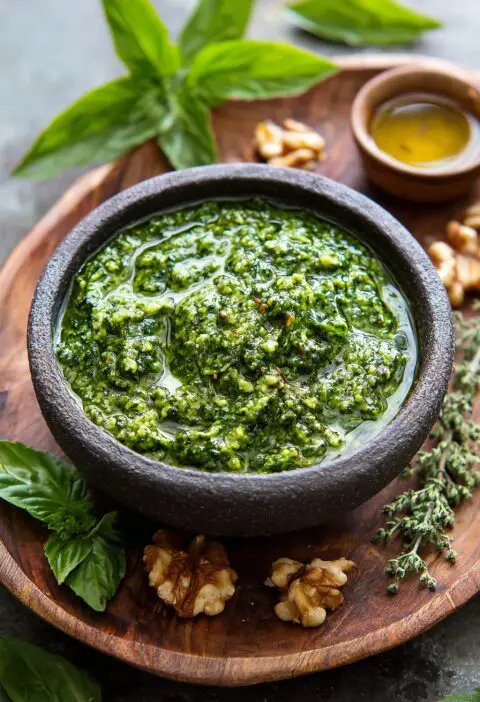 Pesto Recipe Without Pine Nuts
