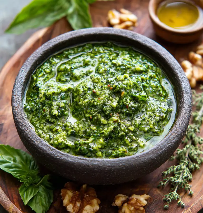Pesto Recipe Without Pine Nuts