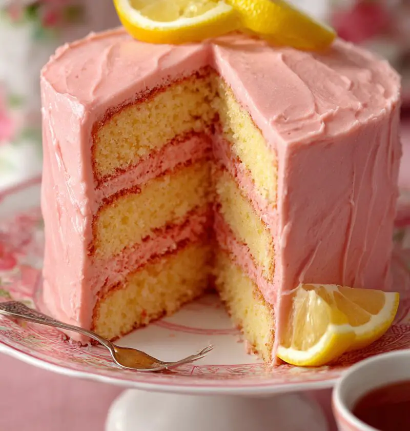 Pink Lemonade Cake Recipe