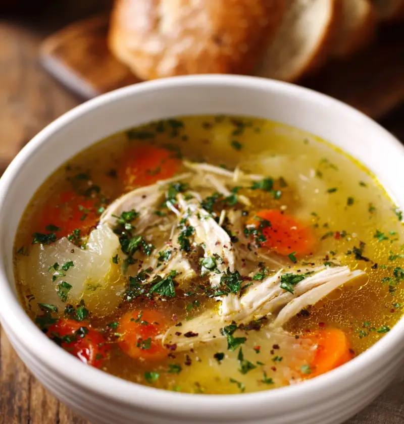 Recipe For Chicken Soup In Crockpot