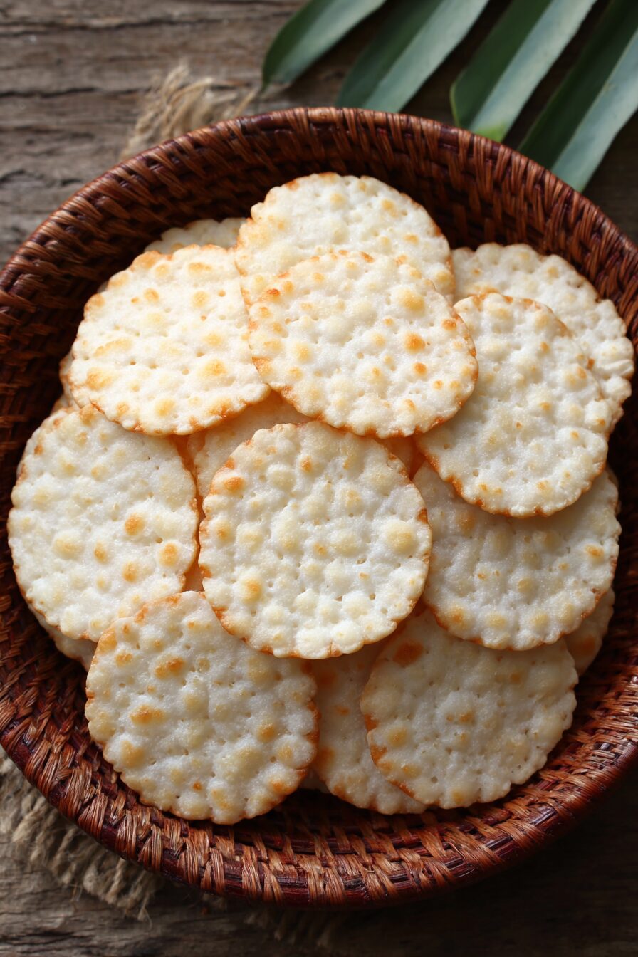 Rice Cracker Recipe – Then and Now Recipes