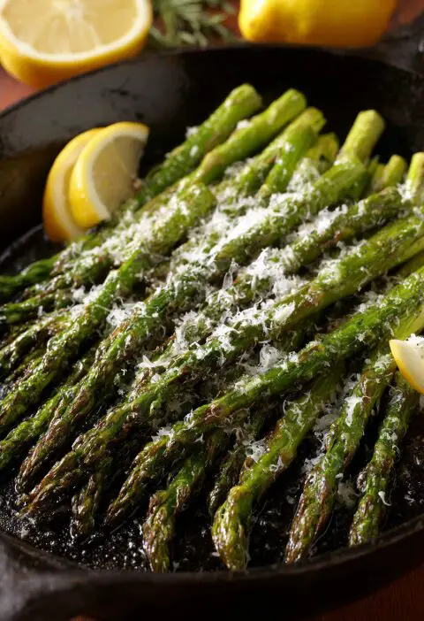 Roasted Asparagus With Parmesan Recipe