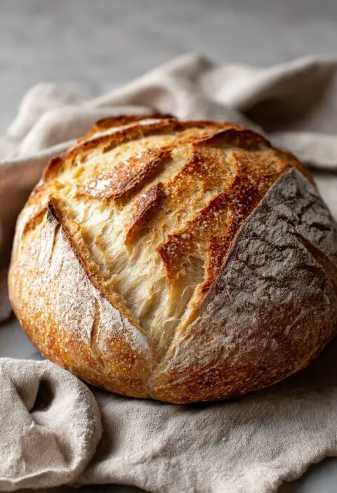 Same Day Sourdough Bread Recipe