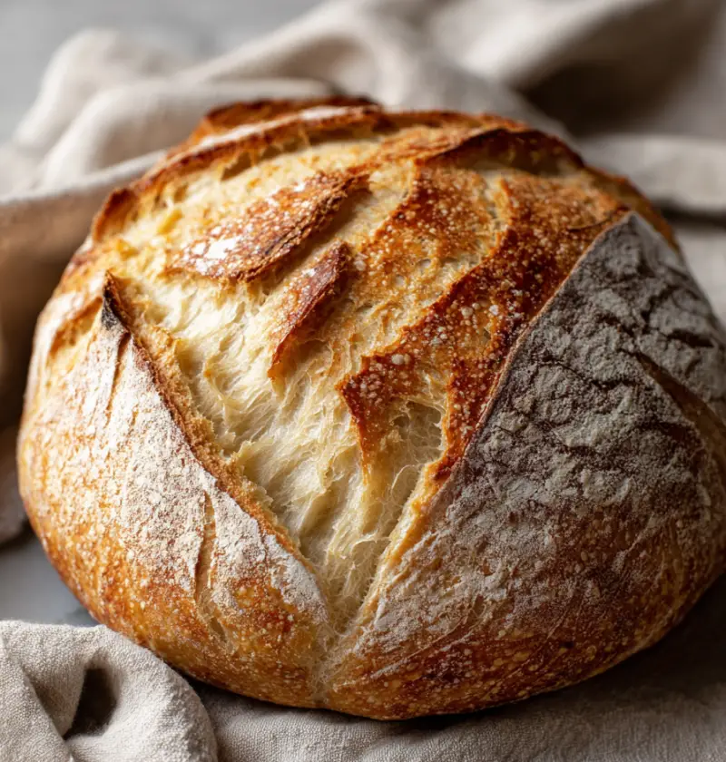 Same Day Sourdough Bread Recipe