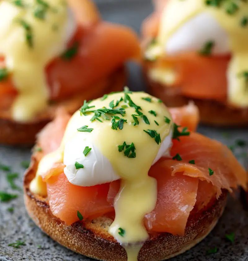 Smoked Salmon Eggs Benedict Recipe