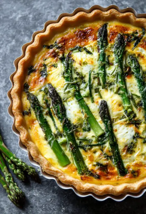 Spring Vegetable Quiche Recipe