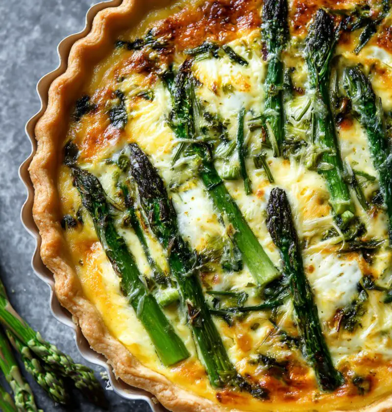 Spring Vegetable Quiche Recipe