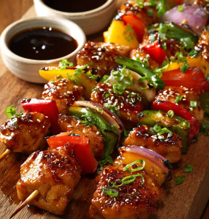 Teriyaki Chicken Skewers Recipe