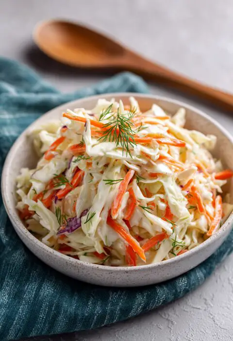 Vinegar Coleslaw Recipe
