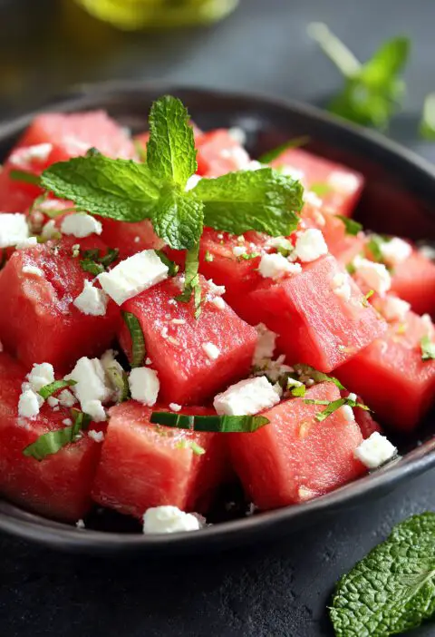 Watermelon Feta Salad Recipe
