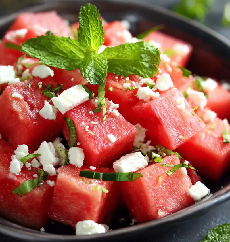 Watermelon Feta Salad Recipe