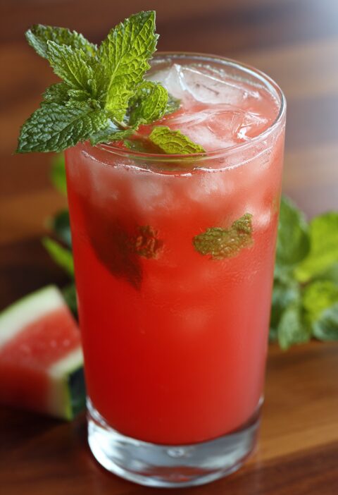 Watermelon Mint Lemonade Recipe