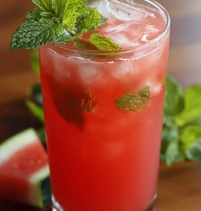 Watermelon Mint Lemonade Recipe
