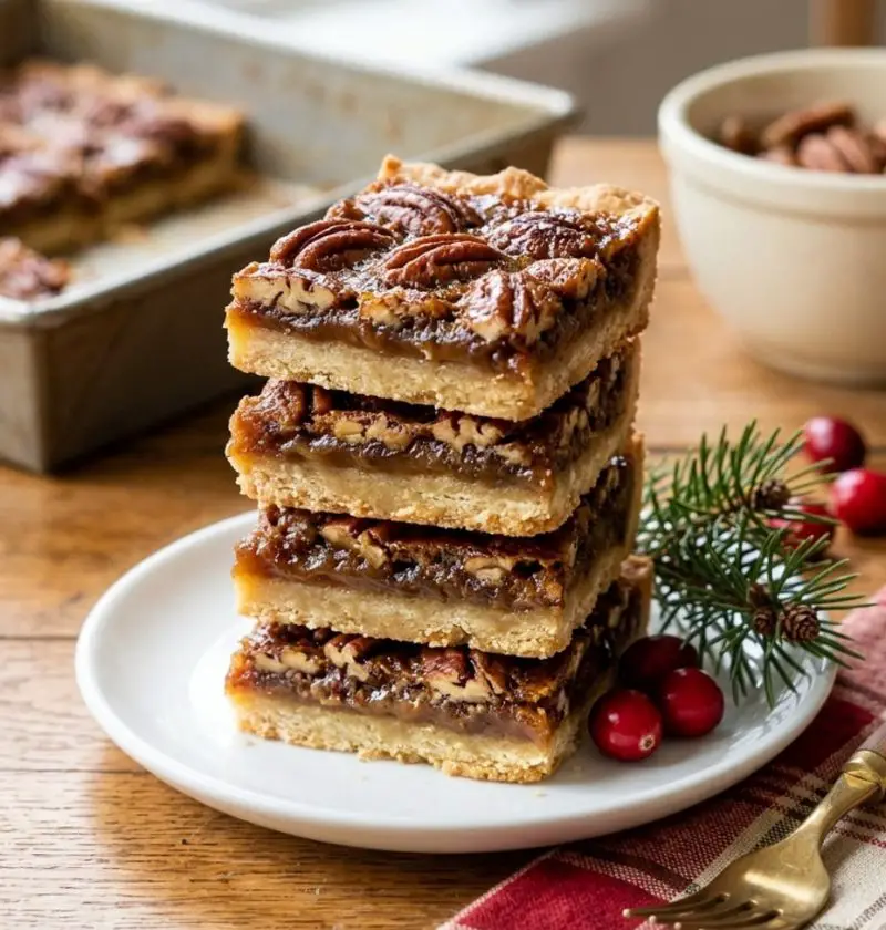 Pecan pie bars