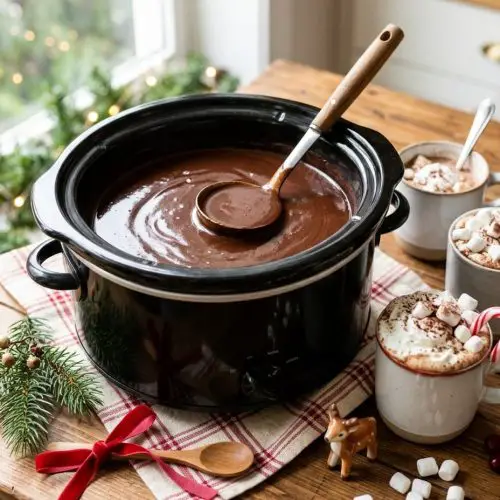 Slow cooker hot chocolate