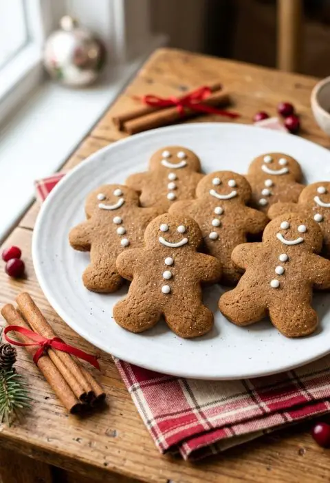 Soft gingerbread cookies