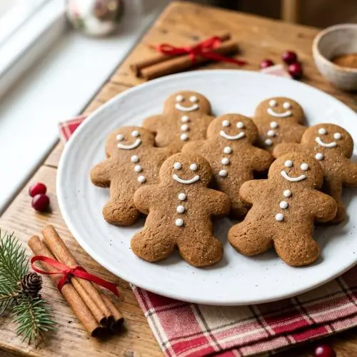 Soft gingerbread cookies