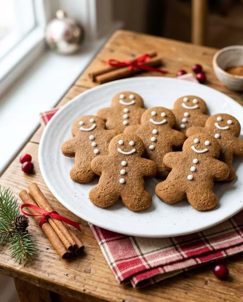 Soft gingerbread cookies